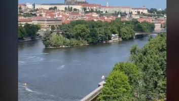 Lo que hacen en Praga para no pasar calor provoca debate entre los usuarios de TikTok