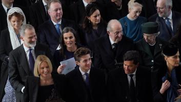 Las imágenes del reencuentro de Felipe y Letizia con el rey Juan Carlos en Windsor