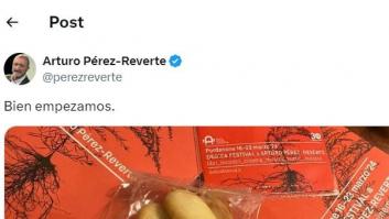 Este mensaje de Pérez-Reverte hace las delicias de muchos: sólo hay que ver lo que sale en la foto
