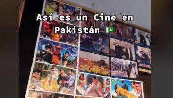 Enseña cómo es una sala de cine en Pakistán: no tarda ni un minuto en salir del lugar
