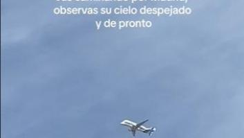Este es el inusual avión con forma de ballena que se puede ver por los cielos de Madrid