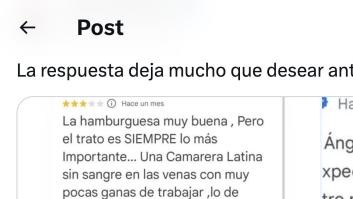 Critican en una reseña a una de sus empleadas y la respuesta del restaurante no la entiende nadie