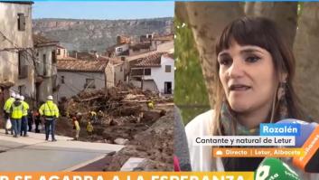 Rozalén se traslada a Letur tras la DANA: "Que las ayudas que están prometiendo, que lleguen"