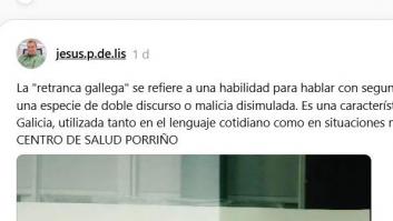 El cartel que han colocado en la puerta de un centro de salud de Galicia es simplemente una genialidad