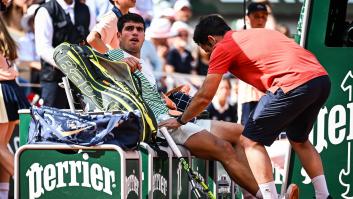 Las cámaras captan lo que Alcaraz le ha dicho a su entrenador en pleno partido en Roland Garros