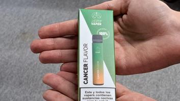 Un vapeador 'sabor cáncer' para concienciar sobre los riesgos de esta moda