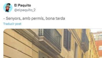 Las redes se revolucionan con la aparición de Puigdemont y este es el meme que no deja de compartirse