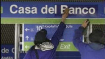 'Casa del Banco', 'Precariedad' o 'Embargadores', las nuevas paradas del metro de Madrid de cara a la manifestación de la vivienda