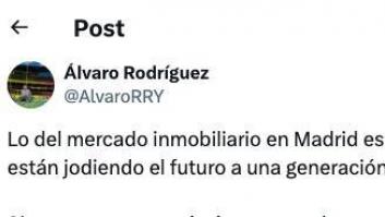 Este joven representa a toda una generación y cuenta lo que ha tenido que hacer dos años después de este tuit