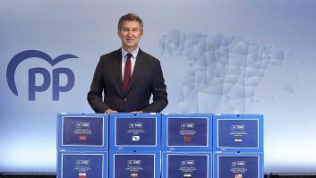 Feijóo logra el voto favorable de casi el 7% de los afiliados que han participado en la primera vuelta de las 'primarias' del PP