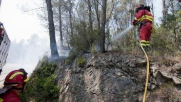 Incendio en Girona: el foco entre Terrades y Boadella, controlado