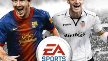 Roberto Soldado acompañará a Leo Messi en la portada del videojuego 'FIFA 13' (FOTOS)