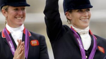 Juegos Londres 2012: Zara Phillips, nieta de Isabel II, plata en equitación por equipos