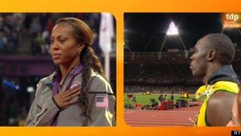 Juegos Londres 2012: Usain Bolt interrumpe una entrevista con TVE para escuchar el himno de EEUU