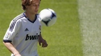 Luka Modric ficha por el Real Madrid, el club 