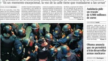 25-S: La protesta, en la prensa nacional e internacional (FOTOS)