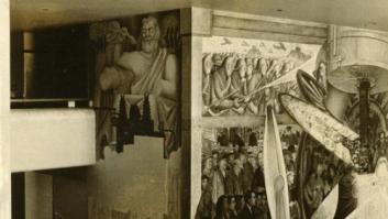 Sert, el único pintor que se atrevió a cubrir el mural de Diego Rivera