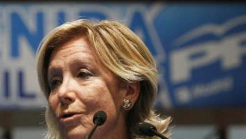 Esperanza Aguirre no se va del todo y se convierte en la estrella de un mitin en Galicia