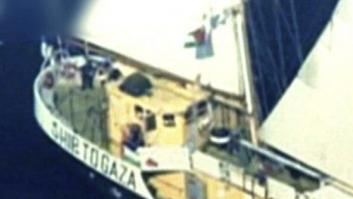 La marina israelí aborda el velero 'Estelle', un barco de activistas propaliestinos que se dirigía a Gaza
