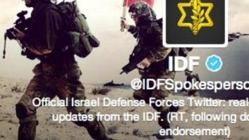 El Ejército israelí también bombardea en Twitter