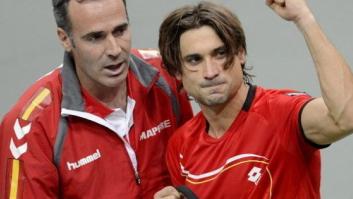 Copa Davis 2012: Ferrer suma el primer punto de España en la final al derrotar a Stepanek (6-3, 6-4, 6-4)
