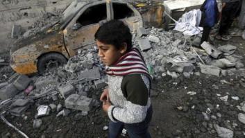 Cientos de miles de niños, atrapados y aterrorizados entre las bombas que no cesan en Gaza (FOTOS)