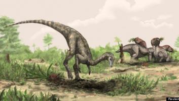 El primer dinosaurio era como un perro con cola de metro y medio