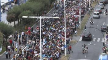 Miles de personas se manifiestan en San Sebastián para pedir la libertad de presos etarras enfermos