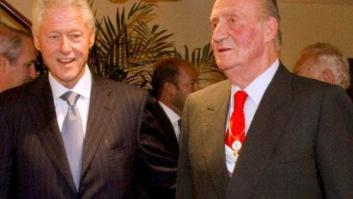 El expresidente de Estados Unidos Bill Clinton, al rey Juan Carlos: España "saldrá adelante"