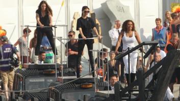 Clausura de los Juegos: las Spice Girls ensayan su actuación (FOTOS)