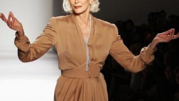 Carmen dell'Orefice, modelo de 81 años en la pasarela de Nueva York (FOTOS)