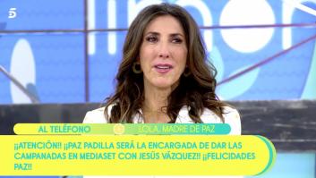 "No puedo hablar": Paz Padilla rompe a llorar en 'Sálvame'