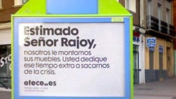 Niegan a una empresa colocar en los autobuses de la EMT anuncios que citan a Rajoy o Rubalcaba