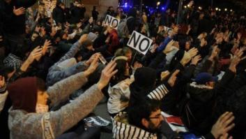 La Delegación del Gobierno en Madrid abre expediente a 300 personas por la manifestación "ilegal" del 27-O