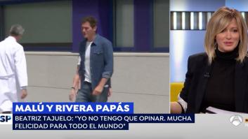 Susanna Griso, sorprendida por el acto al que acudió la ex de Rivera tras el embarazo de Malú: "Tiene bemoles"