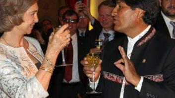 La reina Sofía a Evo Morales: 
