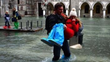 Agua alta en Venecia 2012: La subida de la marea anega la ciudad (FOTOS)
