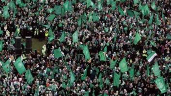 Hamás celebra su 25 aniversario en Gaza por todo lo alto