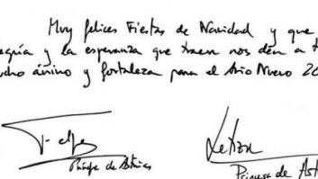 Felicitación de Navidad de la Familia Real: firman Leonor y Sofía y no están los Duques de Palma y Elena (FOTOS)