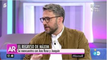 Màxim Huerta revela en 'El programa de Ana Rosa' (Telecinco) a qué partidos votará en las elecciones