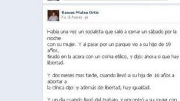 Dimite un concejal del PP en Valencia por un texto racista y xenófobo en Facebook
