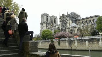 El fotógrafo español en Notre Dame: 