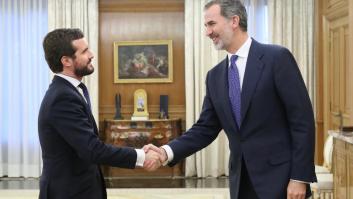 El rey cierra su ronda de consultas: "El PP no es intercambiable con ERC, Bildu o Podemos”