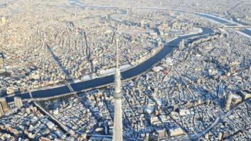 Tokio, París y otras ciudades convertidas en postales de nieve (FOTOS)