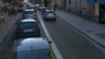 Tres heridos muy graves y dos leves al invadir un taxista la acera en Madrid