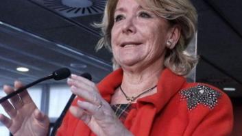 Esperanza Aguirre pide "decisiones drásticas y ejemplares" ante las acusaciones de corrupción