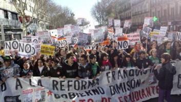 Miles de estudiantes se manifiestan contra la reforma educativa y los recortes (FOTOS)