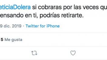 La respuesta de Leticia Dolera a este tuit sexual: ha necesitado solo ocho palabras