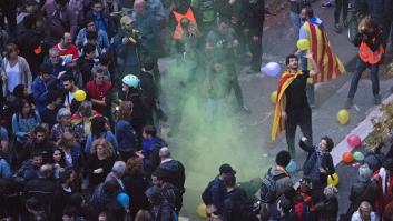 Las imágenes de la "concentración de los globos" de los CDR en Barcelona