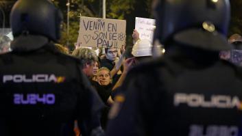 Un grupo de independentistas recibe a gritos a Gabriel Rufián en la manifestación de Barcelona